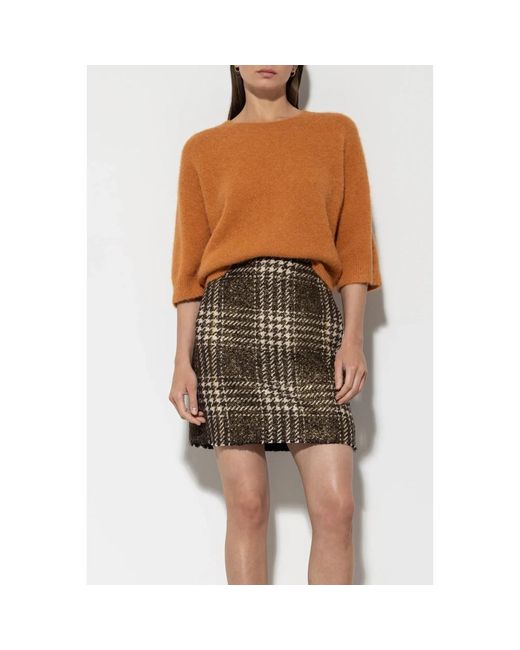 Short Skirts Luisa Cerano de color Brown