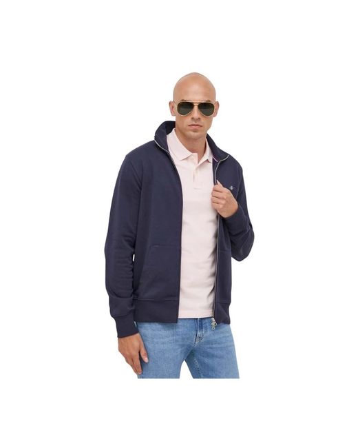 Gant Zip-Throughs in het Blue voor heren