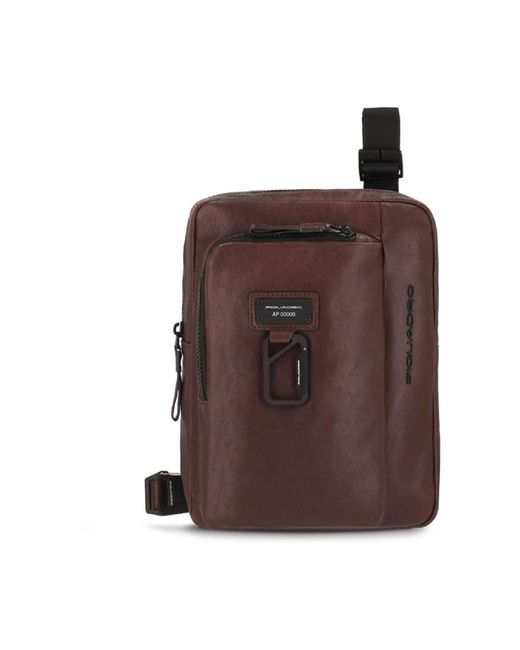Piquadro Brown Messenger Bags for men