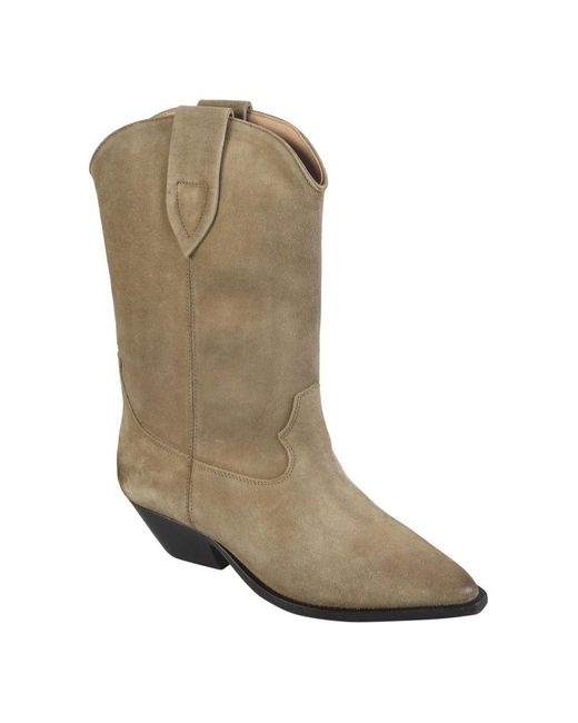 Isabel Marant Gray Cowboy Boots