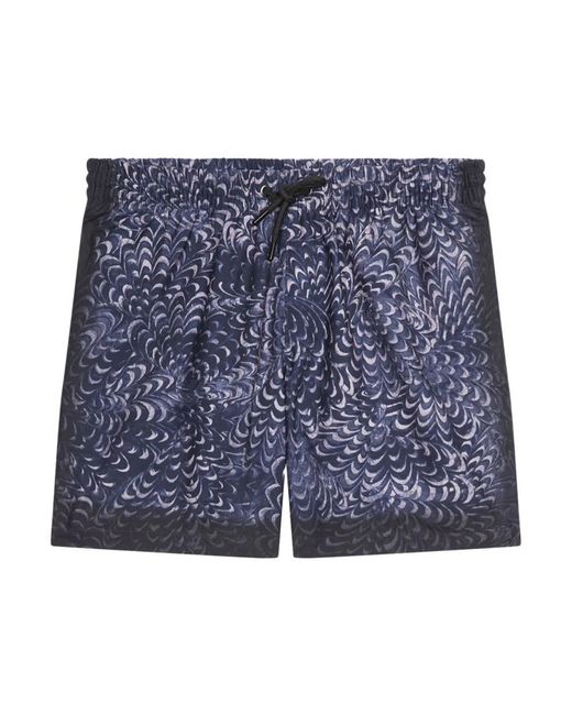 Dries Van Noten Blue Beachwear for men