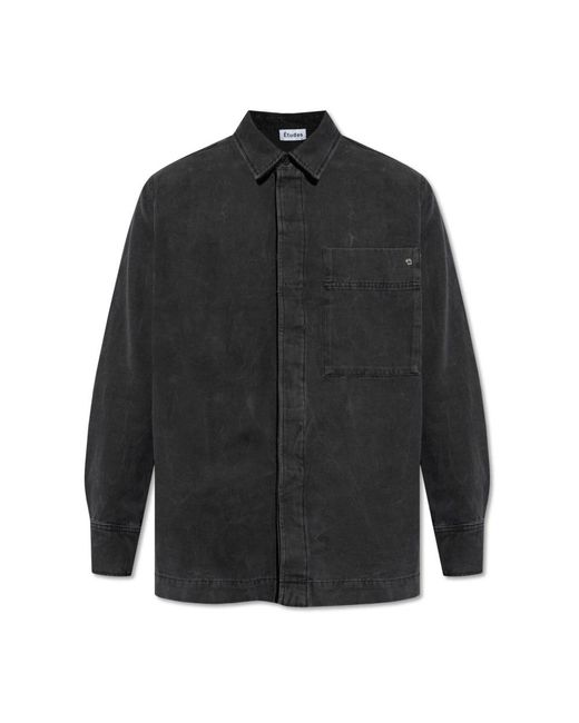 Etudes Studio Black Casual Shirts for men