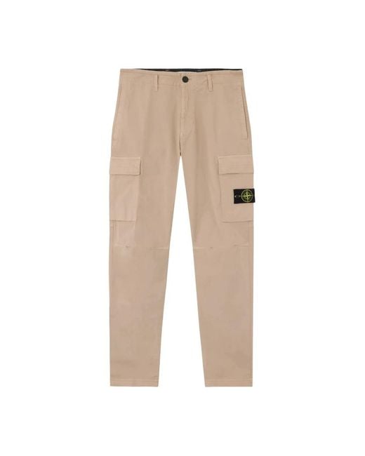Stone Island Parkas in het Natural voor heren