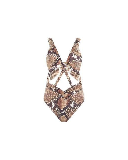 Roberto Cavalli White Swimsuits