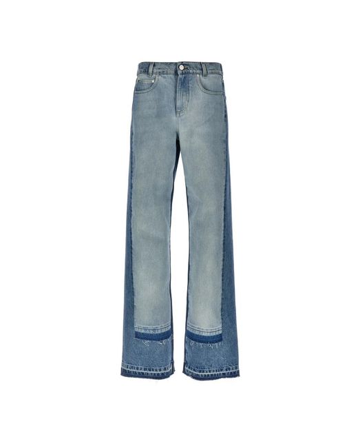 Stella McCartney Blue Straight Fit Jeans