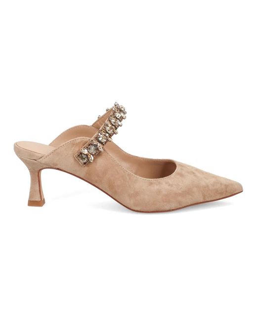 Heeled Mules di Alma En Pena. in Pink