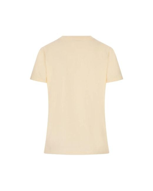 Moncler Natural T-Shirts