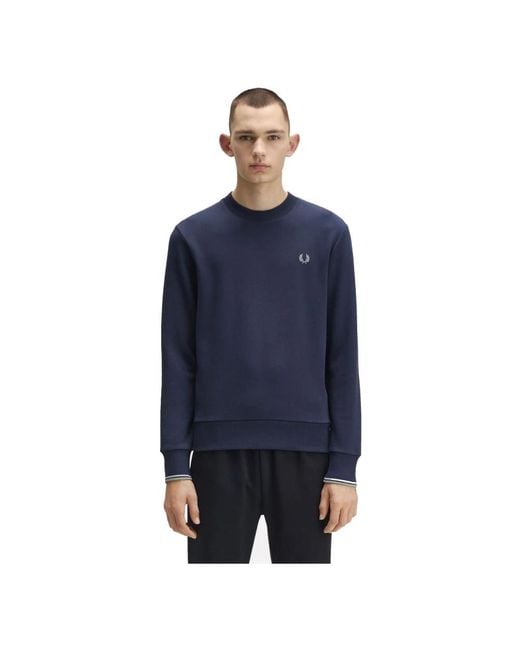 Fred Perry Blue Sweatshirts for men