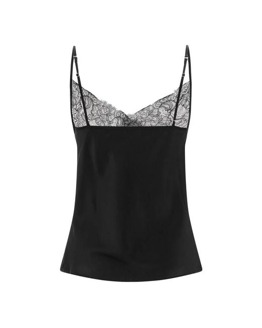 Vaillant Black Sleeveless Tops