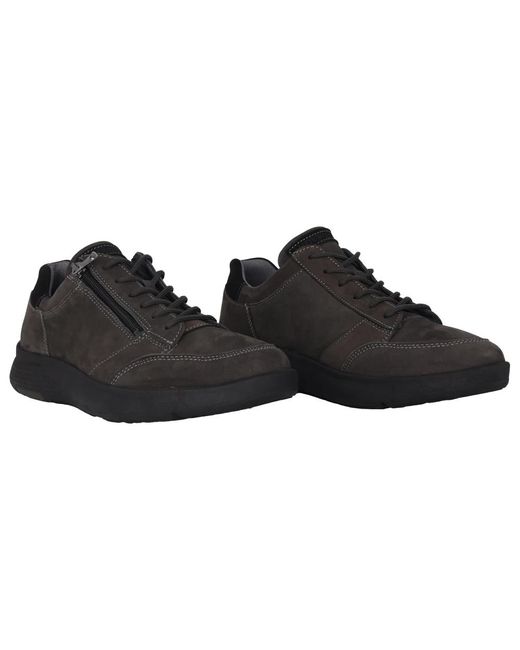 Waldläufer Weit Geschnittener Herren-Sneaker in Black für Herren