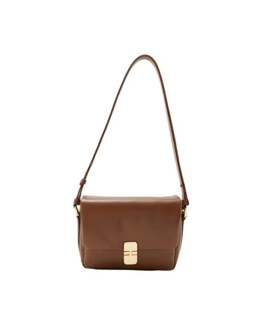 A.P.C. Brown Shoulder Bags