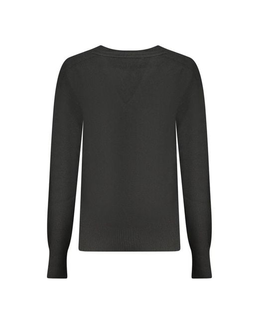 North Sails Black V-Neck Knitwear