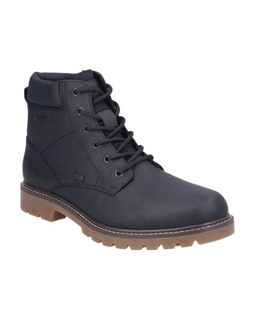 Rieker Blue Lace-Up Boots for men