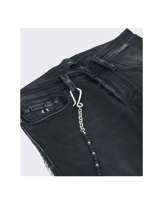 Tramarossa Rechte Jeans in het Black voor heren