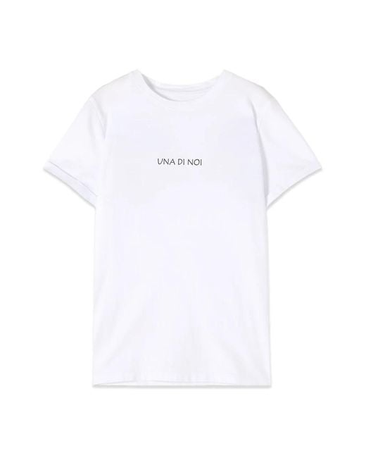 T-Shirts Oltre de color White