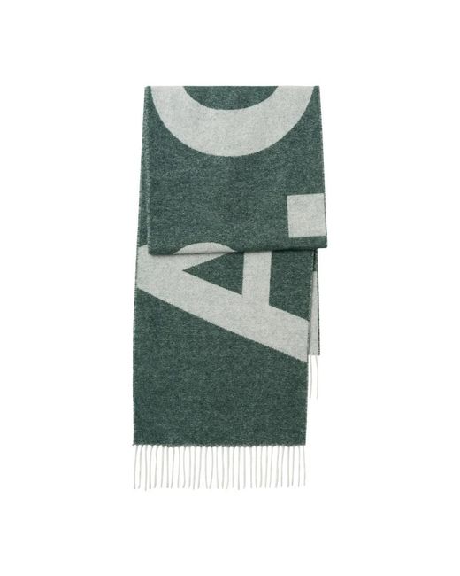 A.P.C. Green Winter Scarves