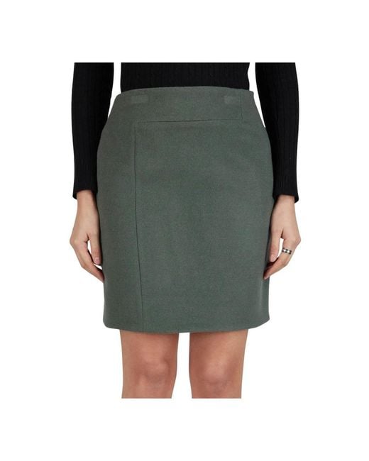Kiton Green Short Skirts