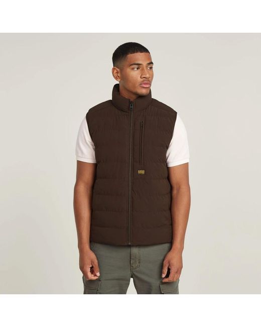Vests G-Star de hombre de color Brown