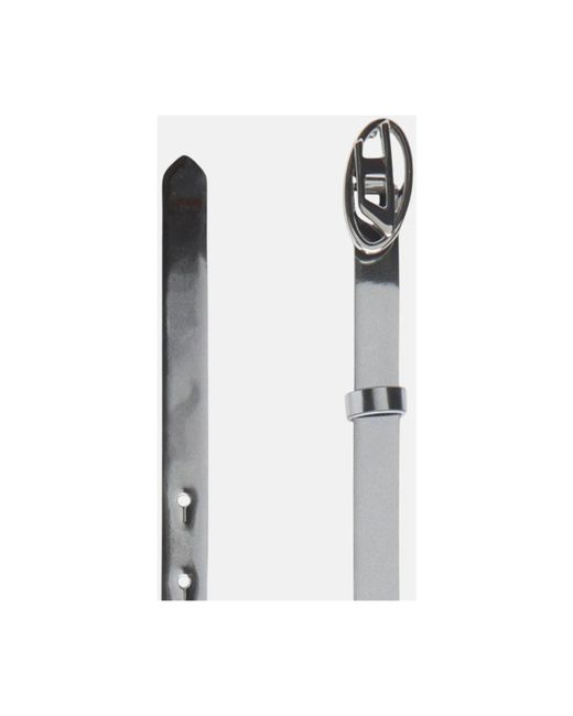 DIESEL White Belts for men