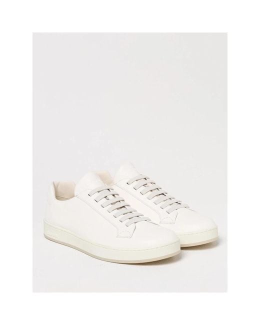 Church's Shannon Court Lowtop Sneaker in het White voor heren