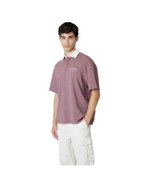 Polo Shirts Eleventy de hombre de color Purple