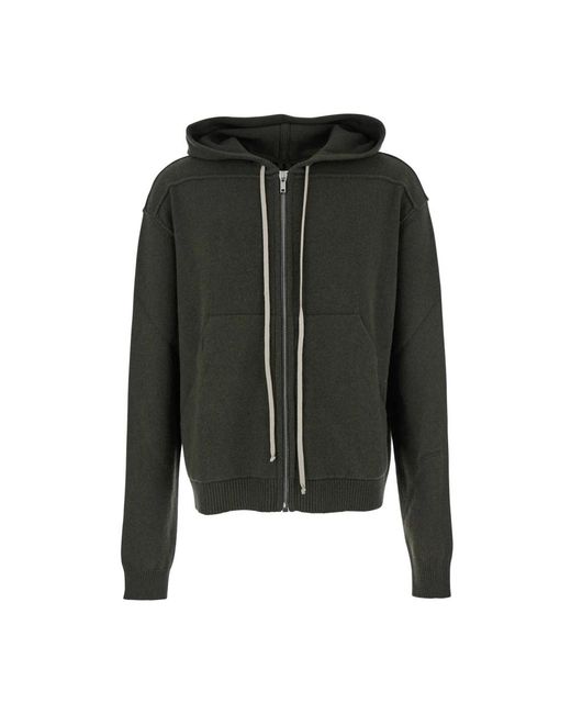 Zip-Throughs Rick Owens de hombre de color Black