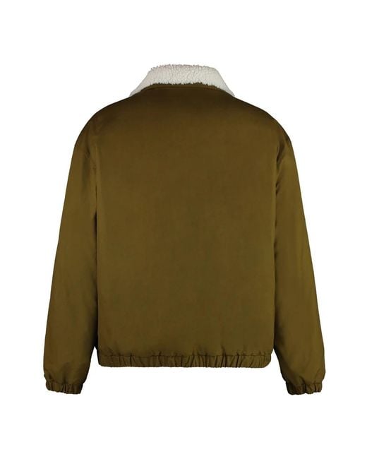 Bottega Veneta Green Faux Fur & Shearling Jackets for men