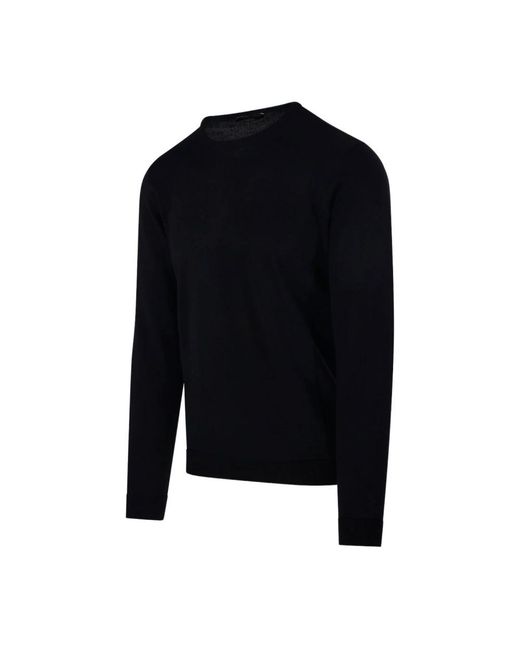 Roberto Collina Blue Round-Neck Knitwear for men