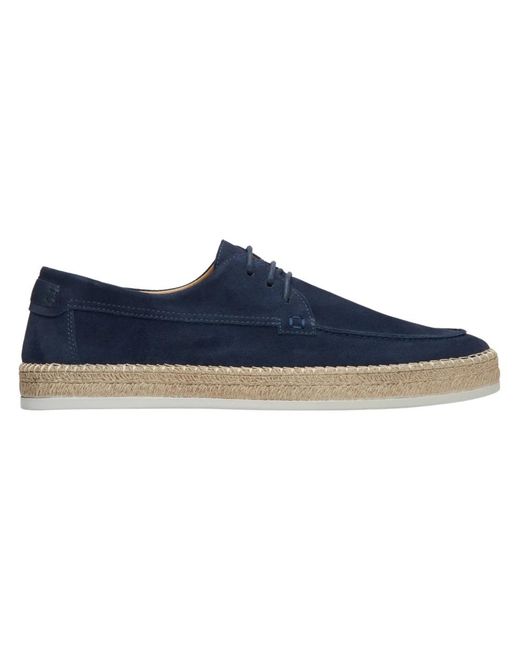 ESTRO Blue Laced Shoes for men