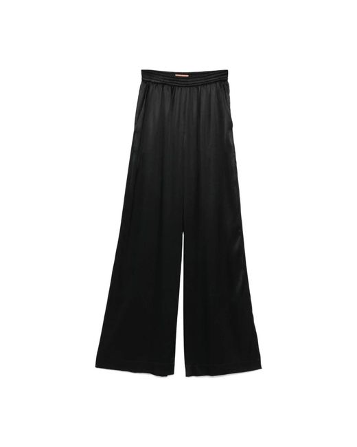 Ermanno Scervino Wide Trousers in het Black