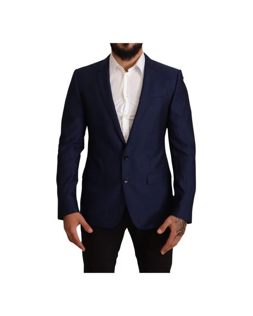 Blazer formale di Dolce & Gabbana in Blue da Uomo