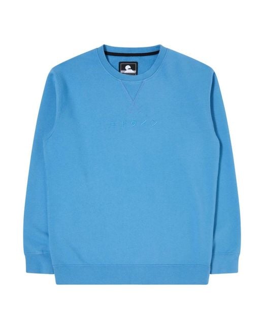 Edwin Blue Sweatshirts for men