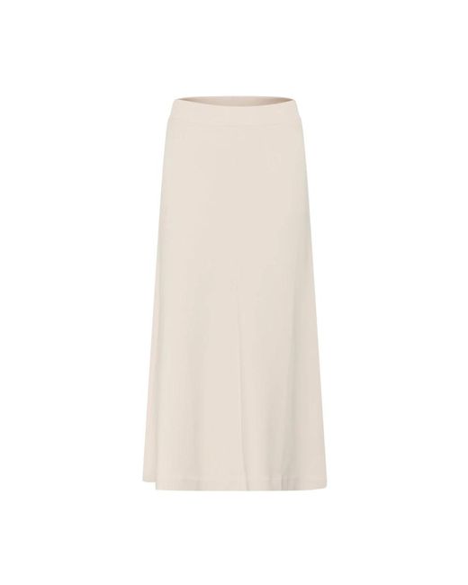 Midi Skirts di Inwear in Natural