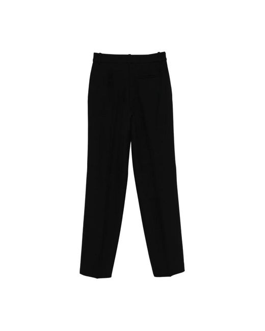 Rohe Black Straight Trousers