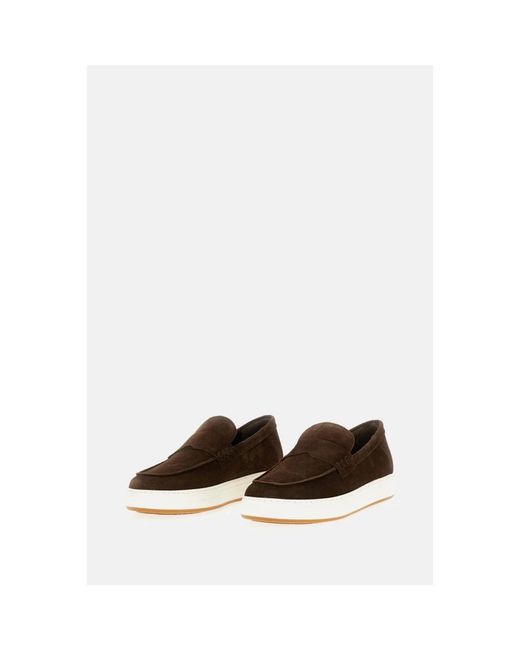 Hogan Brown Loafers for men