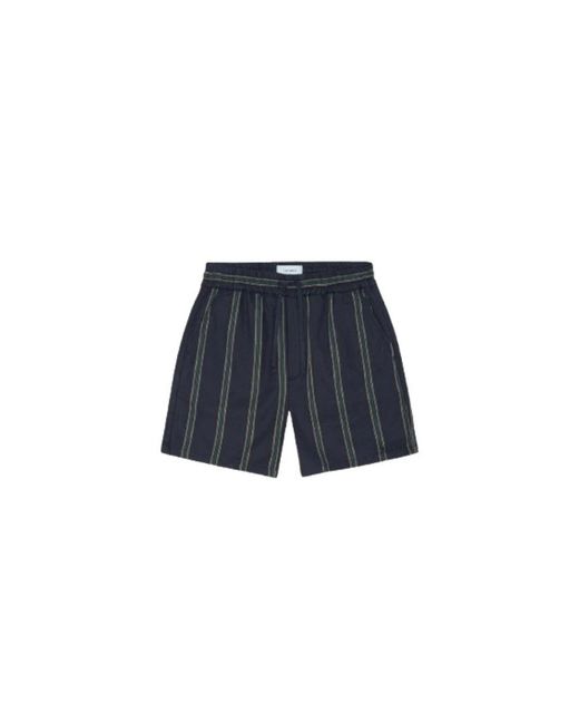 Les Deux Blue Casual Shorts for men