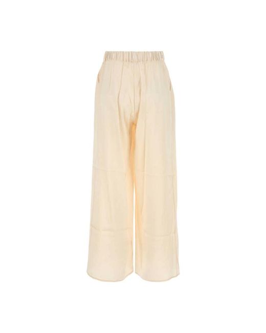 LeKasha Natural Cropped Trousers