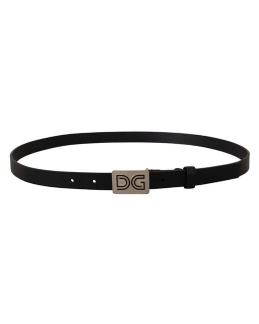 Dolce & Gabbana Riemen in het Black voor heren