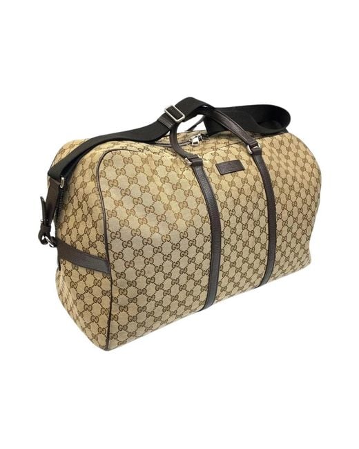 Gucci Natural Weekend Bags for men
