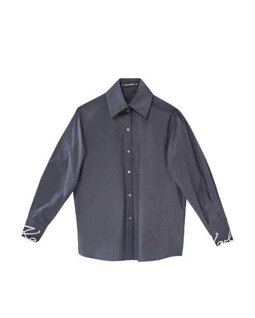 Karl Lagerfeld Blue Shirts