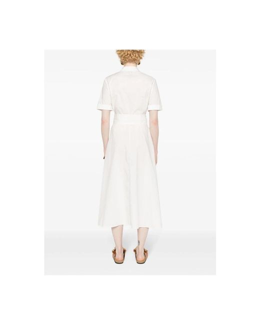 Woolrich White Shirt Dresses