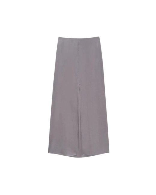 Anine Bing Gray Maxi Skirts