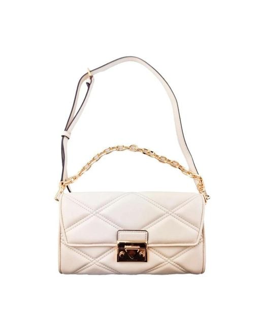 Michael Kors Natural Shoulder Bags