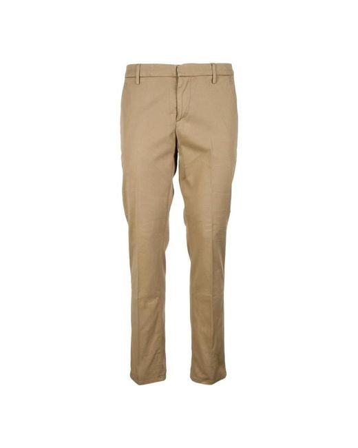 Dondup Natural Slim-Fit Trousers for men
