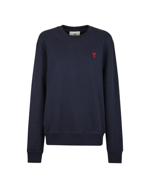 AMI Blue Sweatshirts