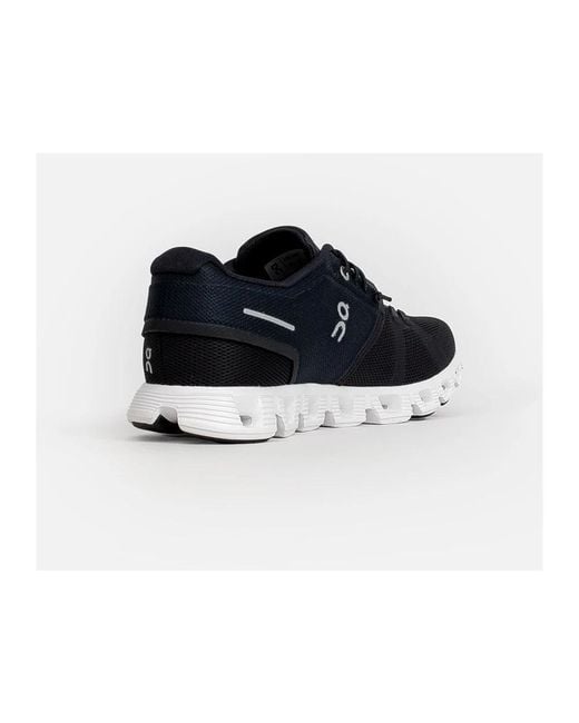 On Shoes Schwarze cloud 5 sneakers in Blue für Herren