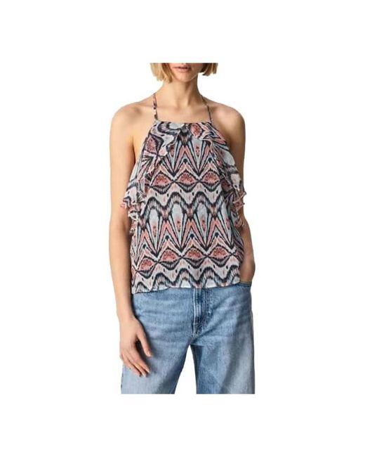 Sleeveless tops di Pepe Jeans in Blue