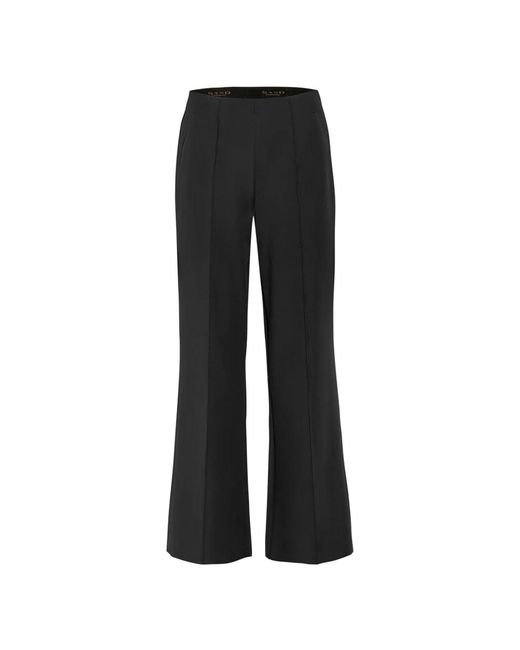 Wide Trousers di Sand in Black