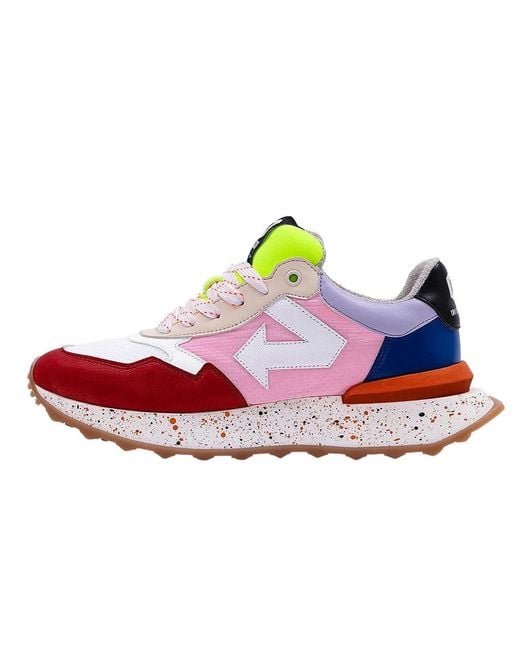 ID EIGHT Blue Bunte multi bloom sneaker