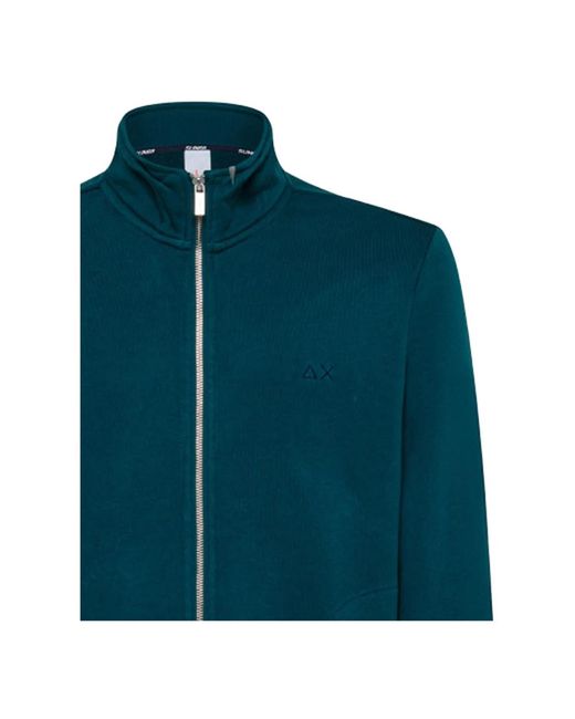Sun 68 Green Grüner full zip sweatshirt hoodie